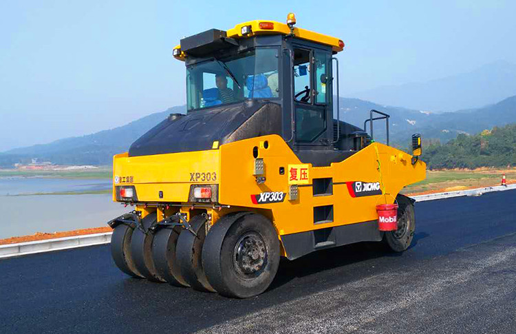 XCMG Manufacturer 30 ton Tyre Rollers XP303 Pneumatic Tyre Road Roller Compactor Machine Price